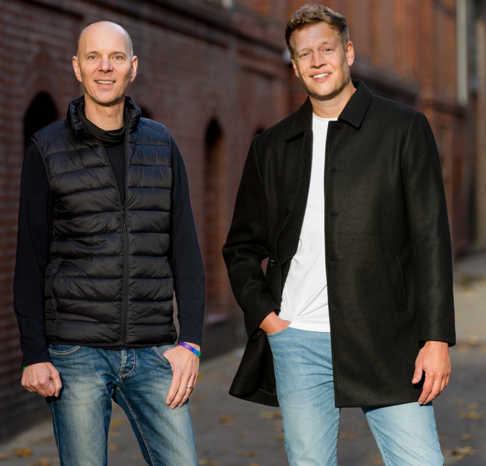  Ausbildungsvermittler Torsten Hoppe und Marco Scholz